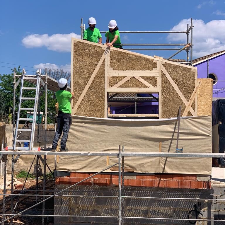 módulos prefabricados de paja alfawall