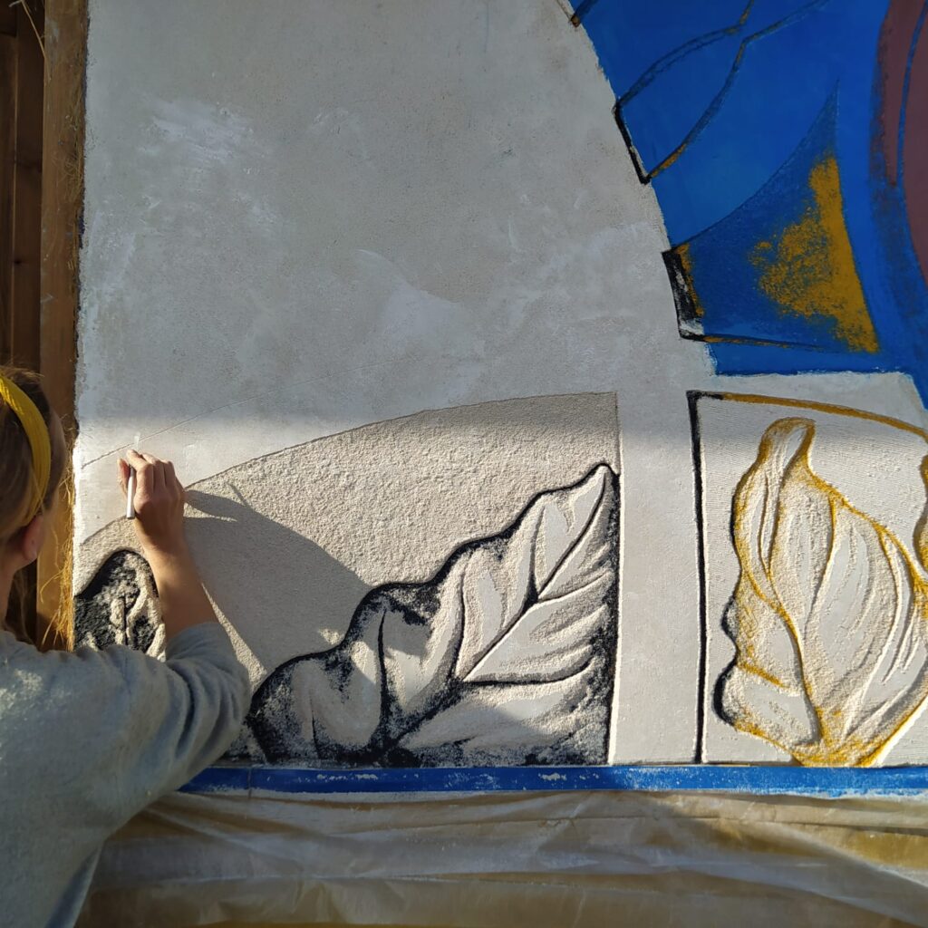esgrafiados de cal